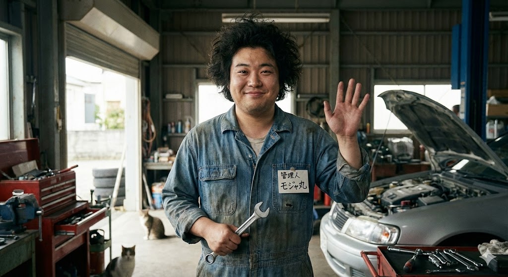 整備士モジャ丸