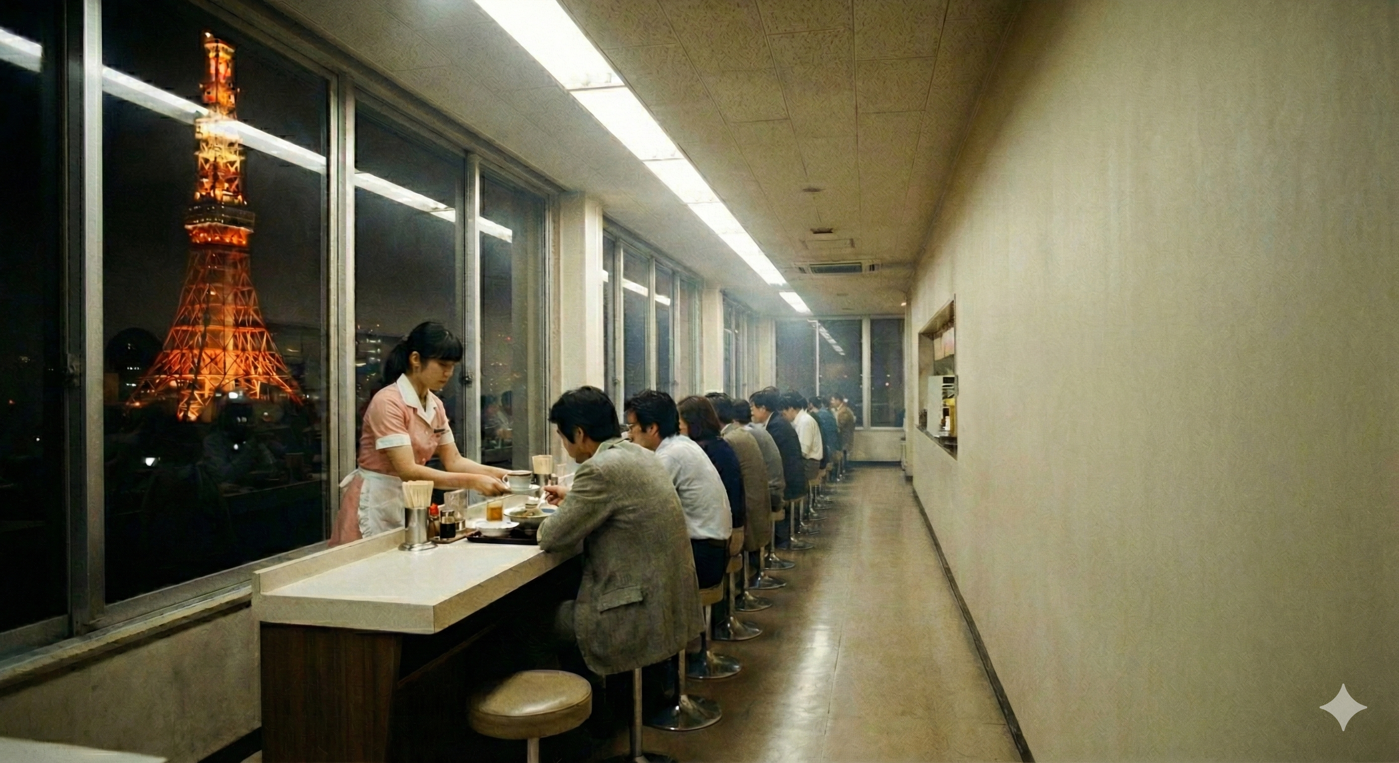 ドライブイン サルビア 店内